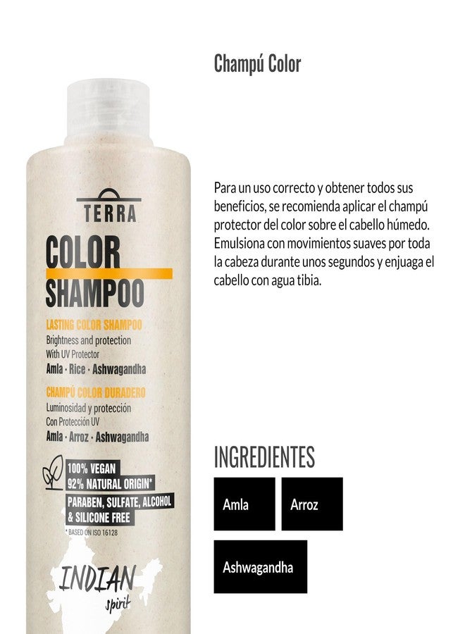 Lendan - Colored Hair Shampoo - Terra Color Shampoo - 1000 ml - Prevents Color Oxidation and Prolongs Its Duration - Adds Brightness and Protection - Strengthens Hair - Shiny Hair - Vegan - Image 4