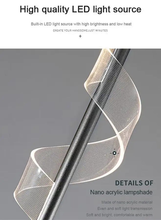 Sumkyle Acrylic Hanging Light for Bedroom Bedside, Modern Simple Led Pendant Light, Indoor Chandelier, Ceiling Hanging Lamps for Dining Room Living Room Hallway Kitchen - Image 5