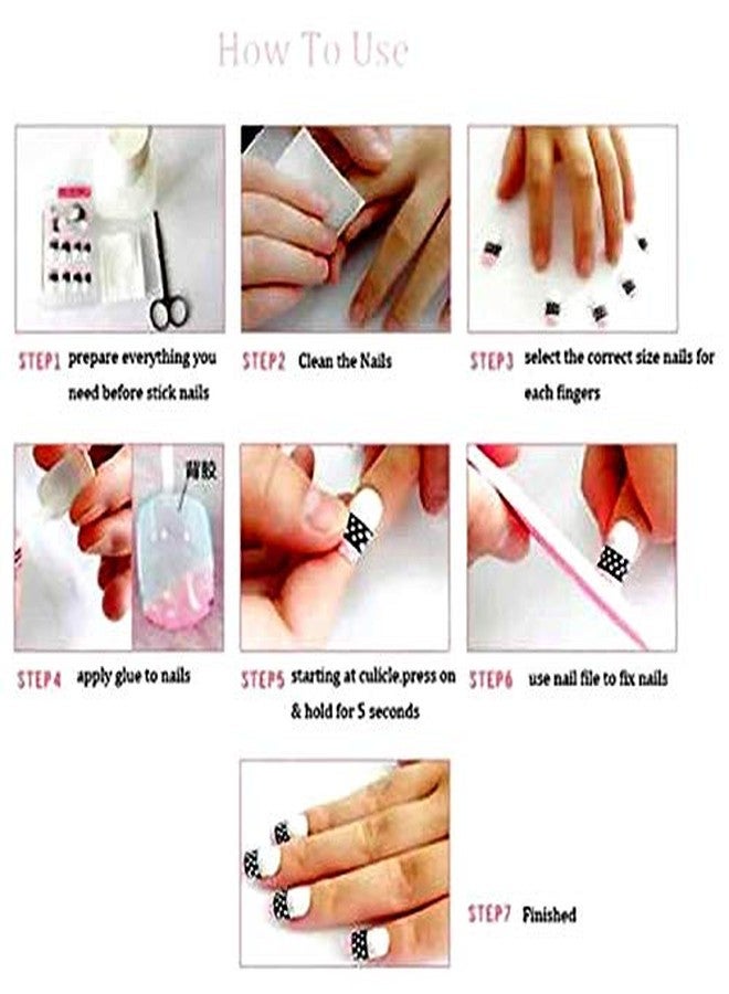 FStyler Nail Glue with Brush Cap & Super Strong Instant Adhesive For Professional Nail Art Extension 10gm/each (Pack of 04) (White) - Image 3