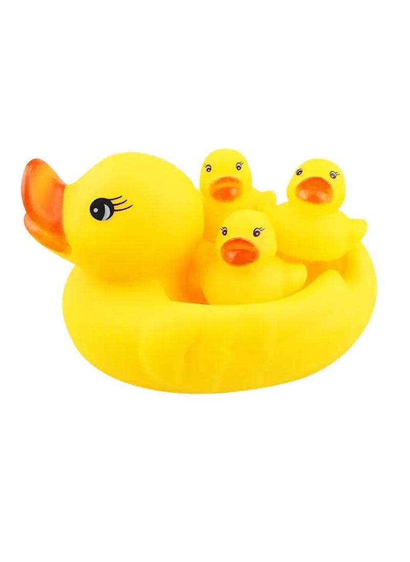 STAR BABiES Star Babies Rubber duck - Pack of 4 - Yellow  - Image 1