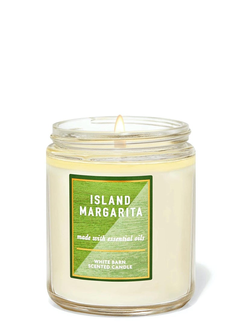 باث آند بودي وركس Island Margarita Single Wick Candle - Image 2