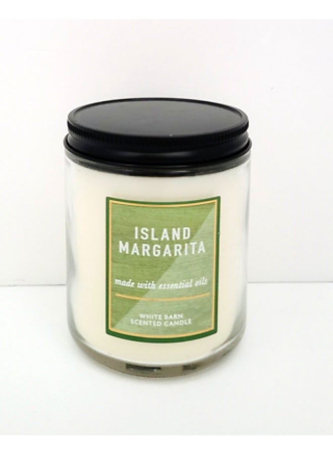 باث آند بودي وركس Island Margarita Single Wick Candle - Image 1