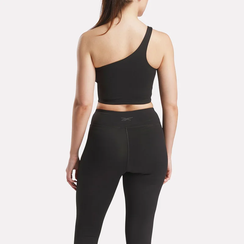 Reebok Black Reebok Yoga Asymetrical Women's Tank Top - Black for Women | Best Price UAE