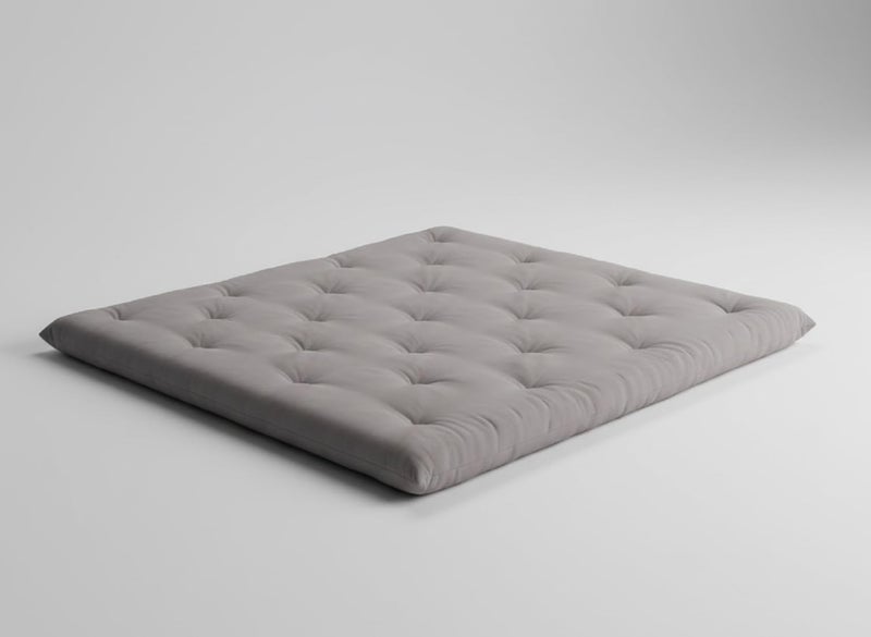 IMSMARTMART Fiber Mattress Futon Single Bed Mattress 36"X 72" Foldable Roll Up Tatami 2.5" Thicken Futon Multi Scene Floor Mattresses Yoga Living Room, Grey - Image 2