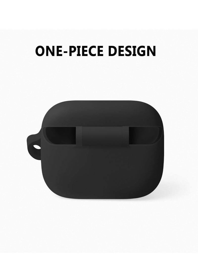 Silicone Case for Anker Soundcore K20i Protective Cover with Carabiner (Black) - Image 5