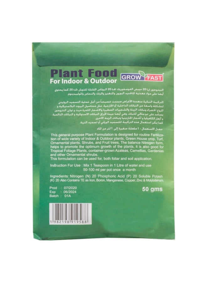 GROW FAST Grow Fast Powder Fertilizer 50g  - Image 1