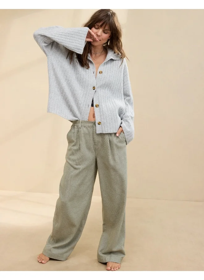Aerie Aerie Unreal Ribbed Cardigan