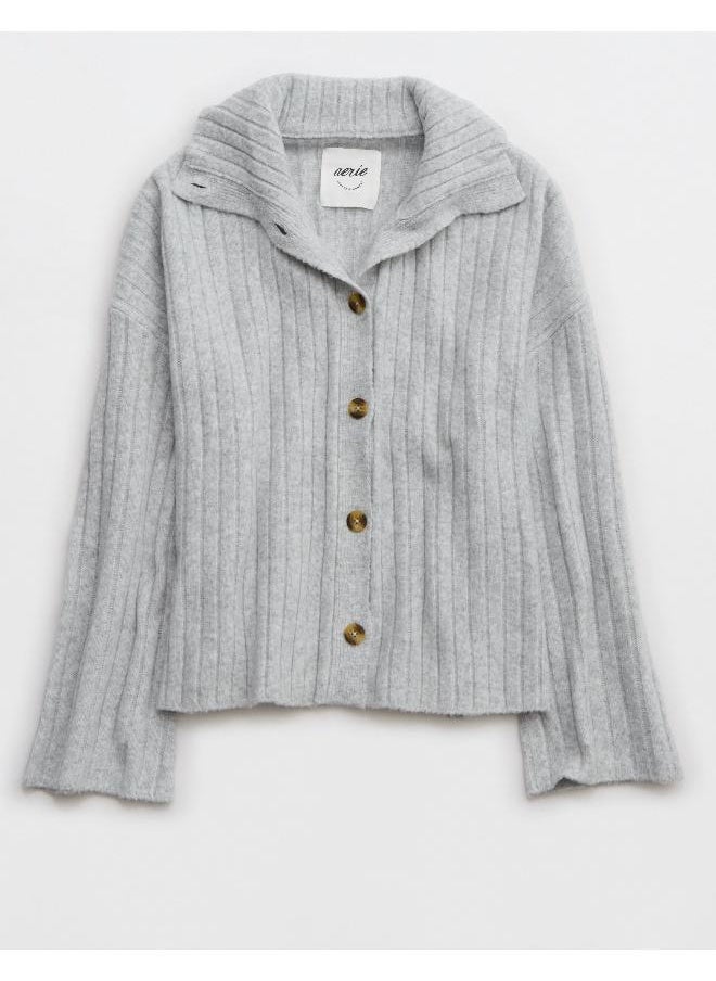 Aerie Unreal Ribbed Cardigan