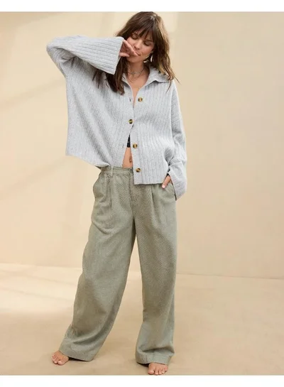 Aerie Aerie Unreal Ribbed Cardigan