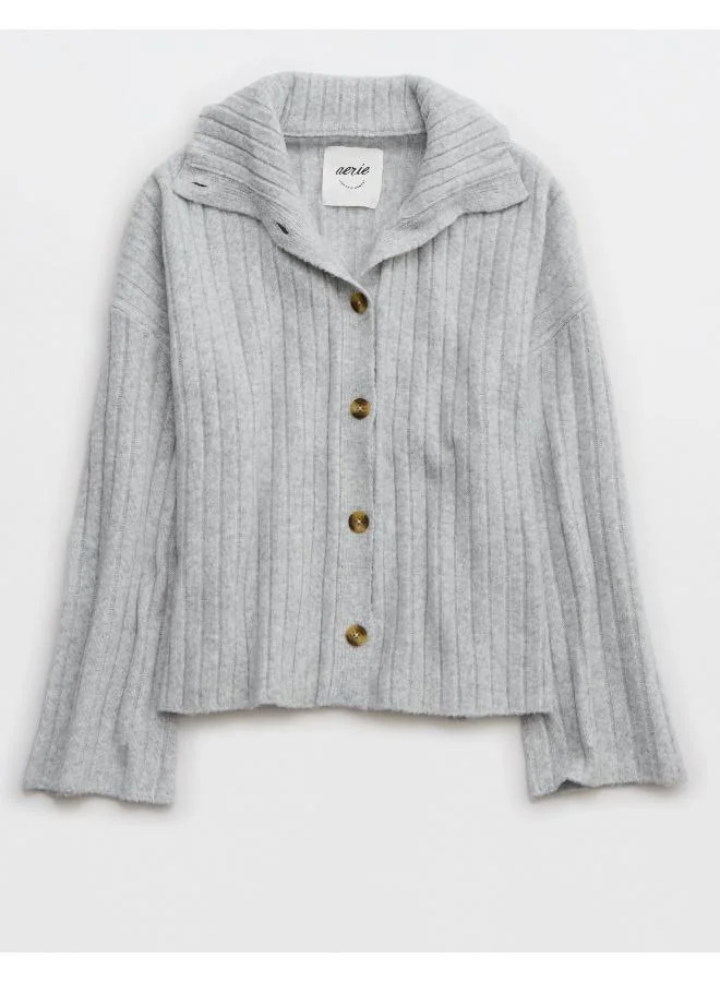 Aerie Aerie Unreal Ribbed Cardigan