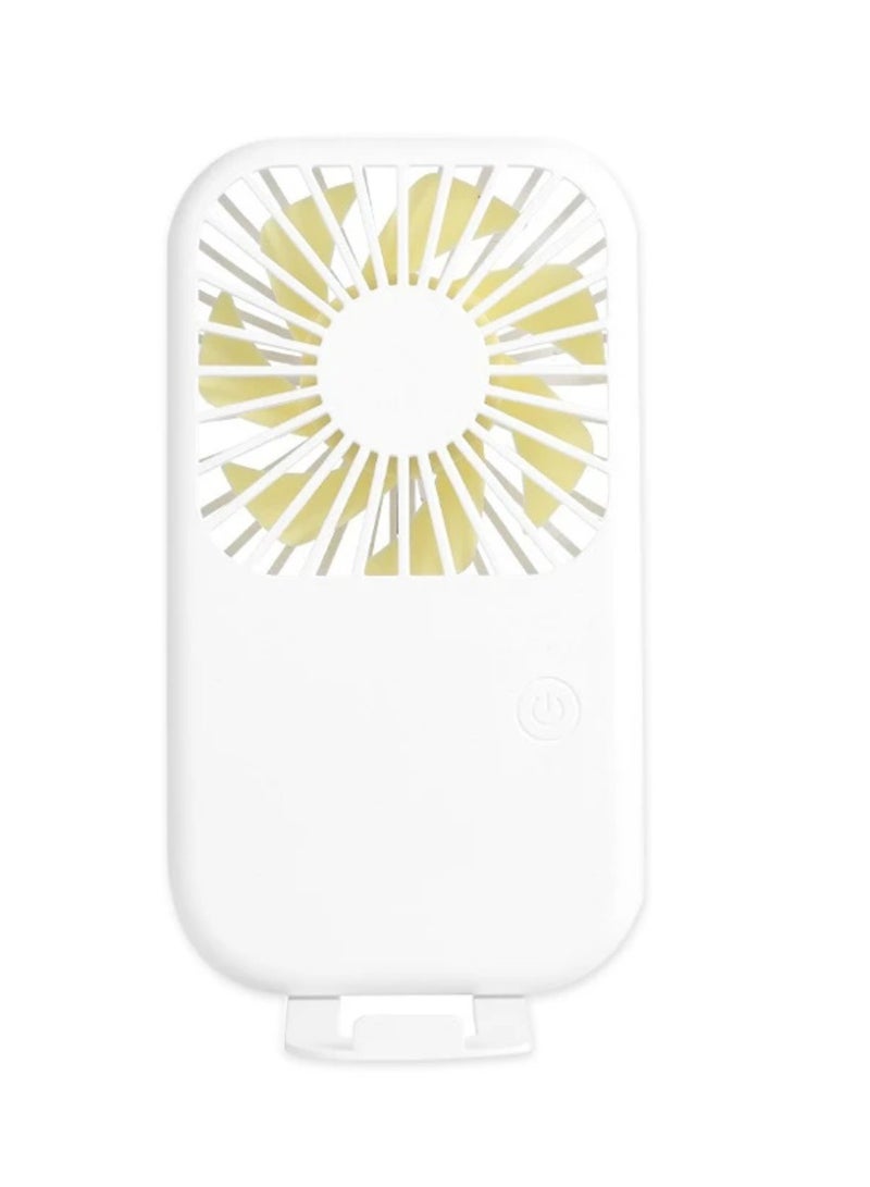 DIGI CORE Mini Handheld Fan Portable Personal Fan USB Rechargeable Battery Operated Cooling Fan Mini Pocket Fan Table Fan For Outdoor Travel Home And Office Desk Fan 3 Adjustable Fan Speeds