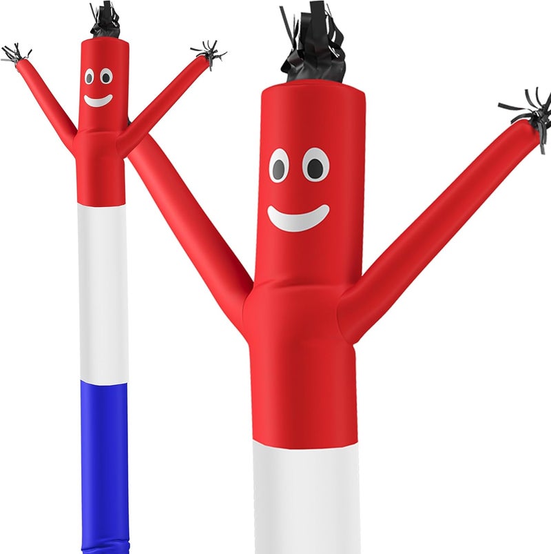 LookOurWay LookOurWay Air Dancers Inflatable Tube Man Attachment  20 Feet Tall Wacky Waving Inflatable Dancing Tube Guy for Business Promotion  Blower Not Included  RedWhiteBlue - Image 1