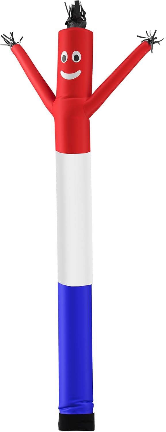 LookOurWay LookOurWay Air Dancers Inflatable Tube Man Attachment  20 Feet Tall Wacky Waving Inflatable Dancing Tube Guy for Business Promotion  Blower Not Included  RedWhiteBlue - Image 5