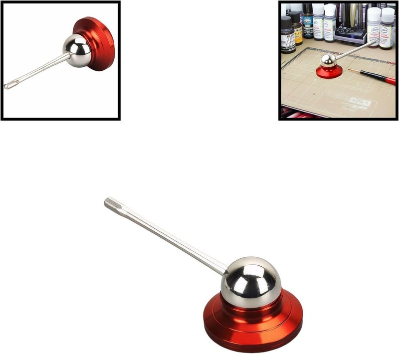 Syyavrrta Precision Metal Hand Stabilizer for Scale Model Building – Sturdy Base Tool with Smooth Spherical Joint for Hobbyists & Miniature Crafters - Image 5
