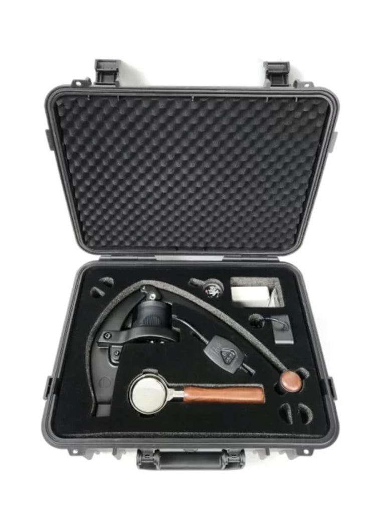 Flair Espresso - 58 Plus with Hard case, Espresso Maker, Brew anywhere with Travel Case - Black - Image 1