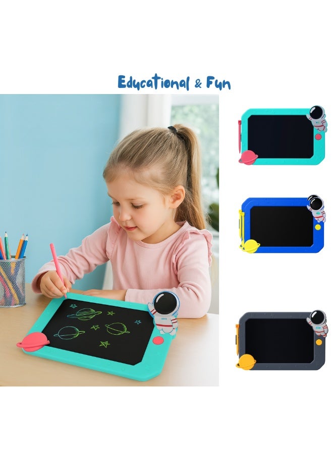 فيو لوحة كتابة LCD مقاس 10 بوصات للأطفال، لوحة رسم تعليمية للأطفال، لوحة كتابة تعليمية مقاس 10 بوصات، لوحة رسم ملونة قابلة للمسح وإعادة الاستخدام، لوحة رسم إلكترونية للأطفال، ألعاب تعليمية للأطفال الصغار، ألعاب تعليمية للأولاد والبنات، لوحة رسم إبداعية بشاشة LCD ملونة وآمنة للعين، مع قلم ستايلس، زر قفل ومحو، مناسبة للمنزل أو المدرسة أو رياض الأطفال، هدايا عيد الميلاد أو توزيعات الحفلات أو جوائز الصف الدراسي - Image 5