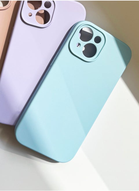 iPhone 15 Silicone Protective Case Blue
