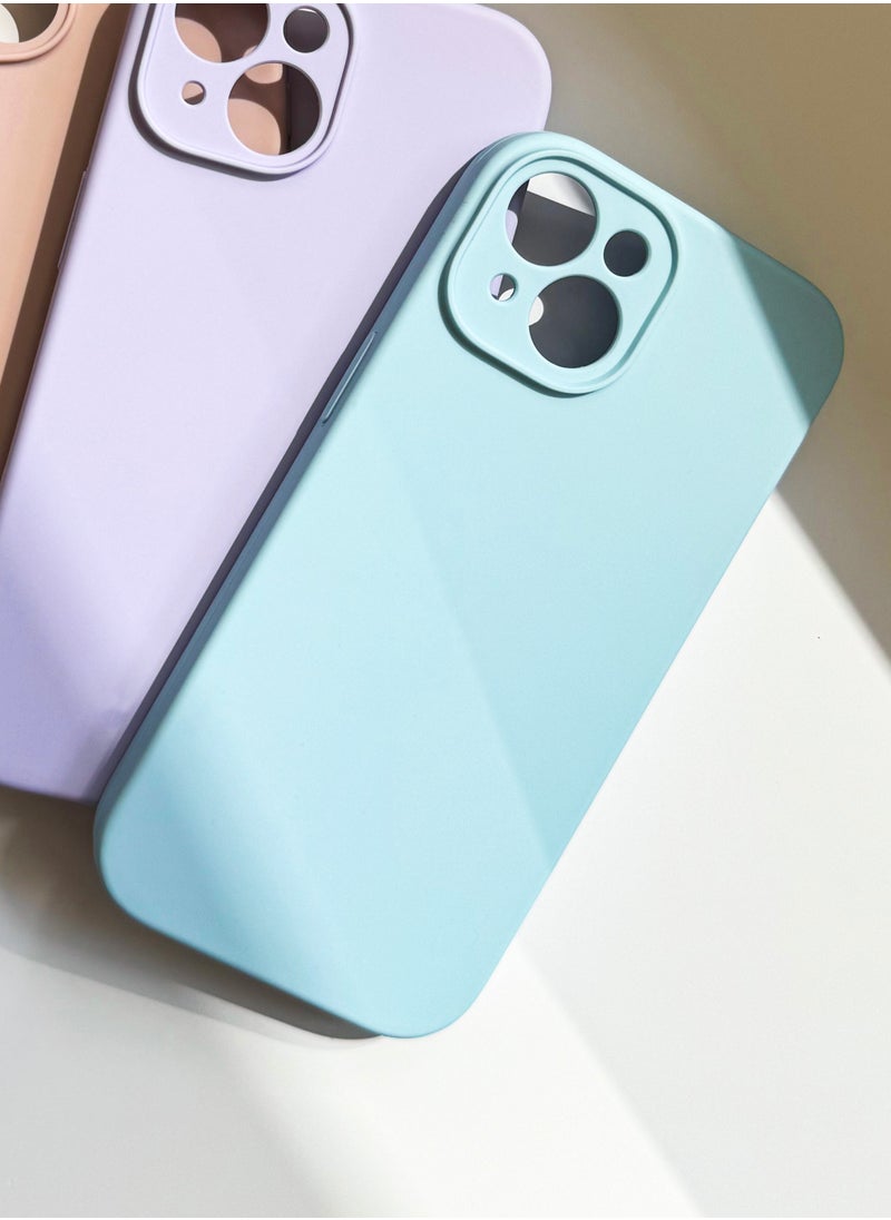 Generic - iPhone 15 Silicone Protective Case Blue - Image 1