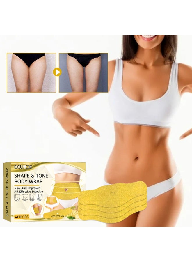 EELHOE Shape & Tone Body Wrap, Slim Patch, Weight Loss Patch, Increases Belly Fat Burning, Fat Burning on the Belly, Bucket Waist, Quick Weight Loss - Image 1