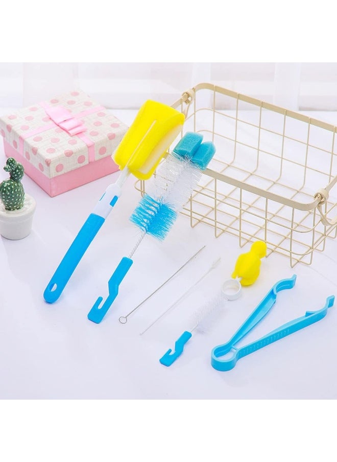 7Pcs Bottle Cleaning Brush Set 360° Degrees Rotating Scrub Baby Feeding Bottle Sponge Bottle Cap Pacifier Cup Cleaning Brushes Straw Children Milk Cleaning Tools - pzsku/ZCBE2C47081FB78D319EBZ/45/_/1720100657/817100bc-3326-45f4-90ef-d3a1d8cbd1ad