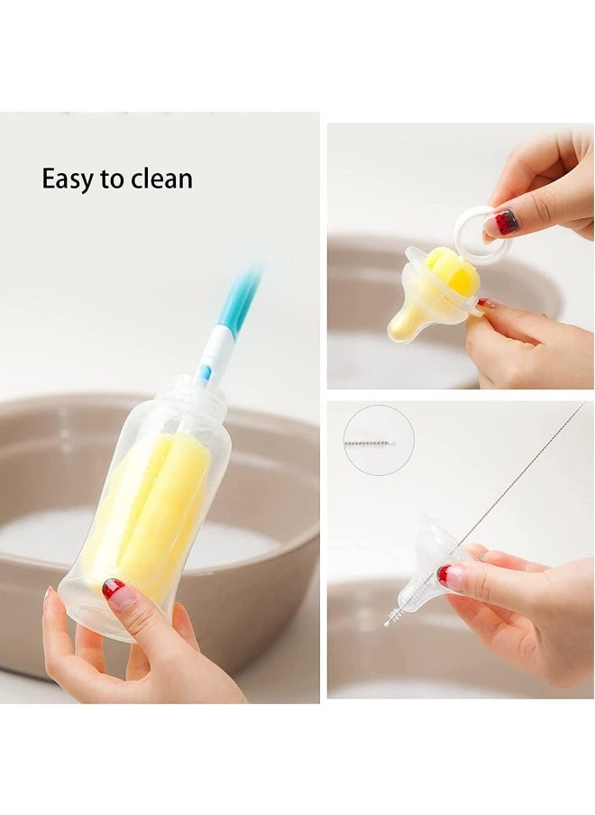 7Pcs Bottle Cleaning Brush Set 360° Degrees Rotating Scrub Baby Feeding Bottle Sponge Bottle Cap Pacifier Cup Cleaning Brushes Straw Children Milk Cleaning Tools - pzsku/ZCBE2C47081FB78D319EBZ/45/_/1720100745/d717e1d5-1143-4f3d-bd60-bb737d12279b