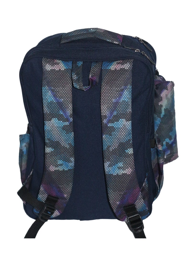 School backpack model 2 camouflaged