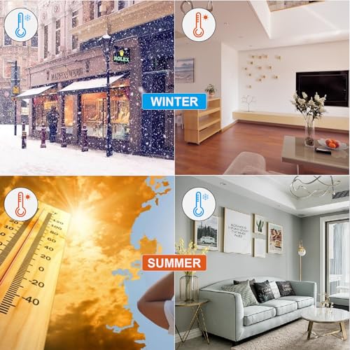 Elvone T-Shaped Door Draft Stopper, 1.37 in x 20 Ft Silicone Seal Strip for Windows Gaps, Weather Stripping Seal Strip Shower Sweep, Clear - Image 5
