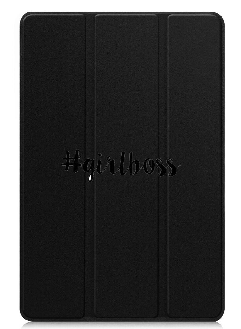 Theodor Protective Flip Case For Apple iPad Pro 13 (2024) With Trifold Stand Auto Wake Sleep Shockproof Cover Girl boss 2 - Image 1