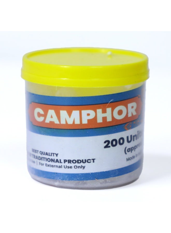 مدهور الكافور الأساسي بوجا 200 وحدة (تقريبًا)