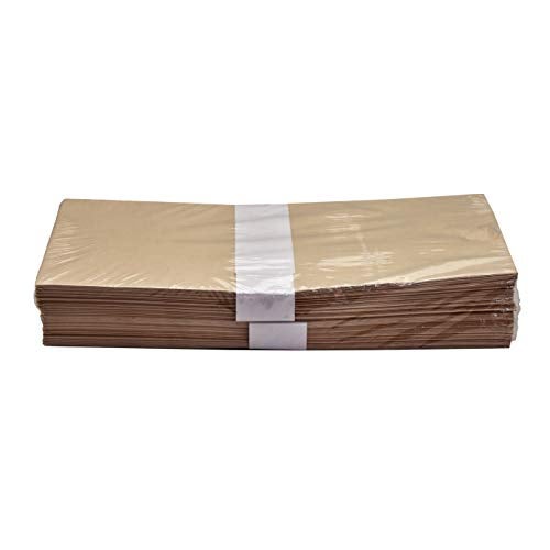 Cubic 10.5" X 4.5" Brown Cheque Envelopes | Pack of 200 | Durable & Versatile Envelopes for Secure Mailing, Office Use, Banking, and Document Storage - Image 3