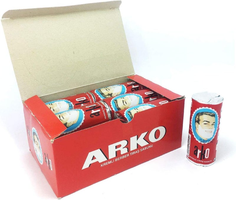 Arko Shaving Cream Soap - 900 Grams, 12 Pieces - Image 2