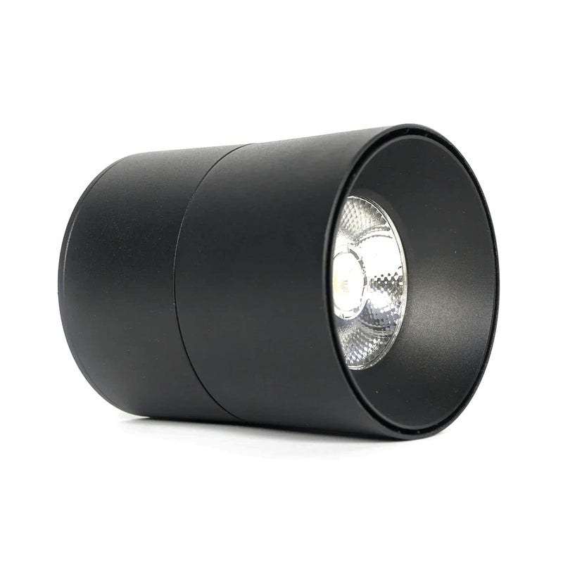 Harold Electricals Harold Electricals 30 Watt 360 Degree Adjustable LED Surface COB Light WallCeiling Mountable Pack of 1 Warm White Black BodyMetal  - Image 2
