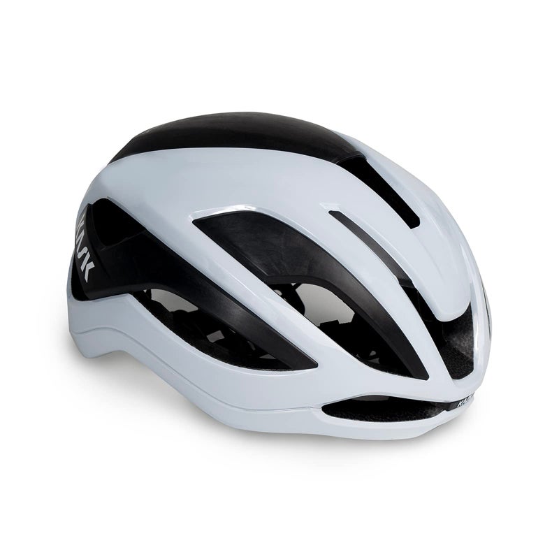 KASK Elemento Bike Helmet I Aerodynamic Road Cycling Gravel Mountain Biking Cyclocross Cycling Helmet White Medium