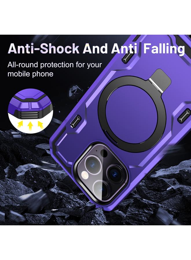 S-TOP Case For iPhone 14 Pro Max Patronus MagSafe Magnetic Holder Phone Case - Image 2