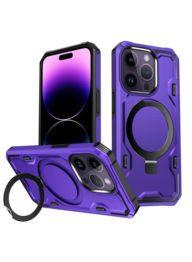 S-TOP Case For iPhone 14 Pro Max Patronus MagSafe Magnetic Holder Phone Case - Image 1