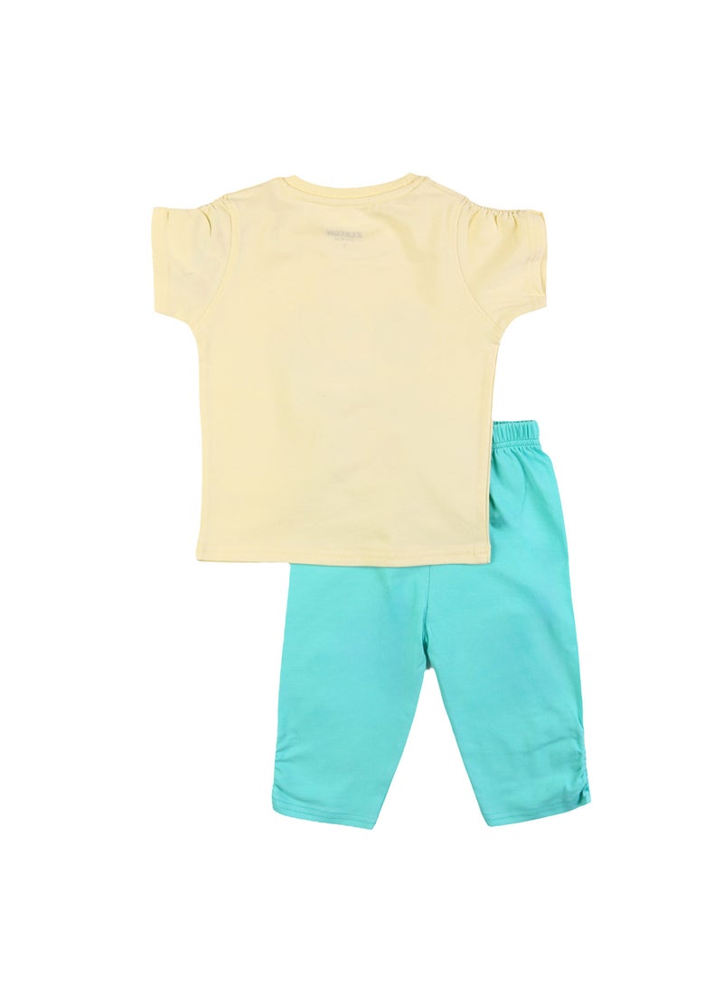 Zercon Summer Pajama Set for Girls 7321 - Image 3