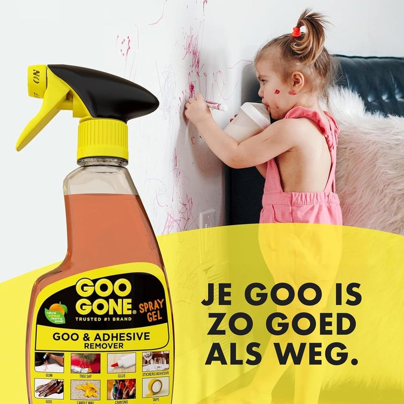 جوو جون زجاجة جل بخاخ مزيل الغو والمواد اللاصقة من Goo Gone سعة 355 مل - Image 5