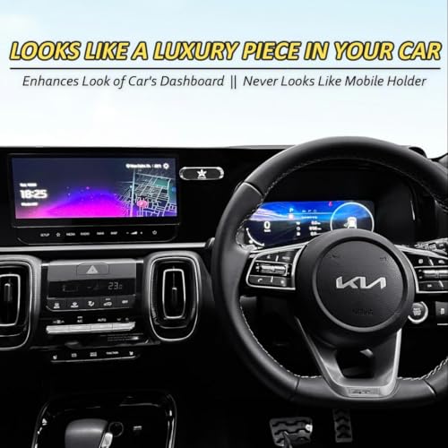 Blackstar MX1 Magnetic Mobile Phone Holder for Car Dashboard/Bike/Home/Office - has Strong & Safe Magnets -Car Phone Mount Stand-Compatible with All Mobiles (MAGSAFE Incompatible) - Image 4