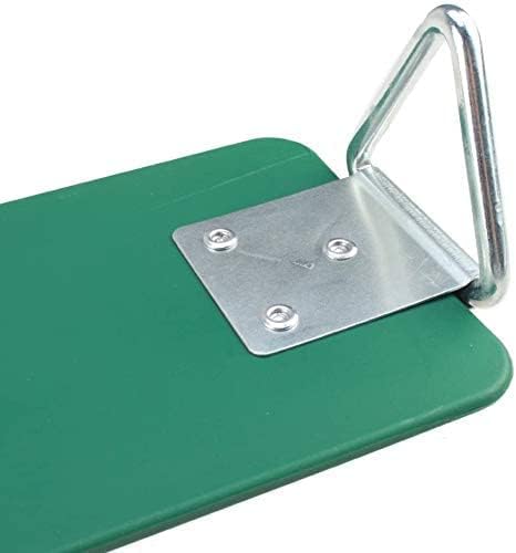 REZNOR Heavy Duty Flexible Eva Swing Seat with Metal Triangle Ring for Kids & Adults - Green | 300Kg Weight Limit, 2D x 15W x 68H Cm - Image 5