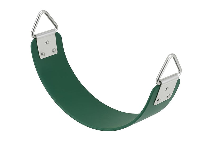 REZNOR Heavy Duty Flexible Eva Swing Seat with Metal Triangle Ring for Kids & Adults - Green | 300Kg Weight Limit, 2D x 15W x 68H Cm - Image 1