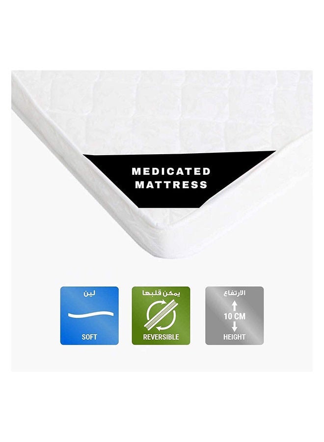 Galaxy Design Medical Queen Size Mattress White 190x25x90 cm - Image 3