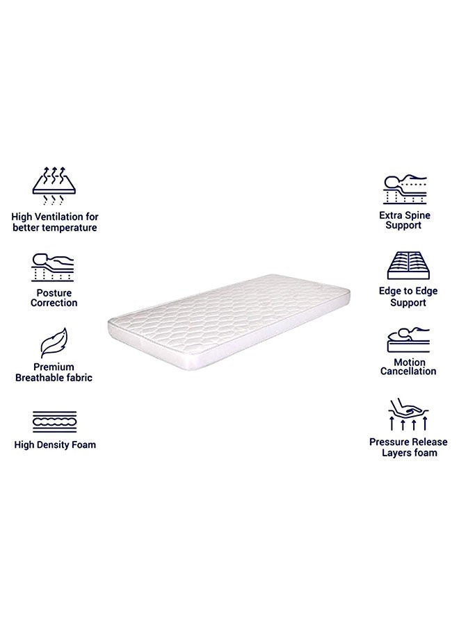 Galaxy Design Medical Queen Size Mattress White 190x25x90 cm - Image 2