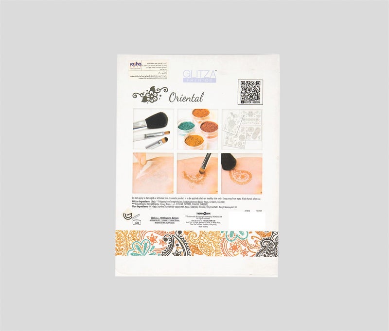 Glitza Fashion Oriental Accessory Set, White Combo  - Image 3