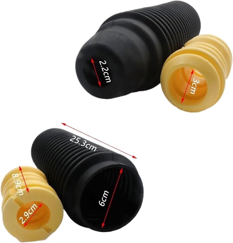 Wivplex Front Dust Cover Air Shock Absorber Boot Kit - Image 2