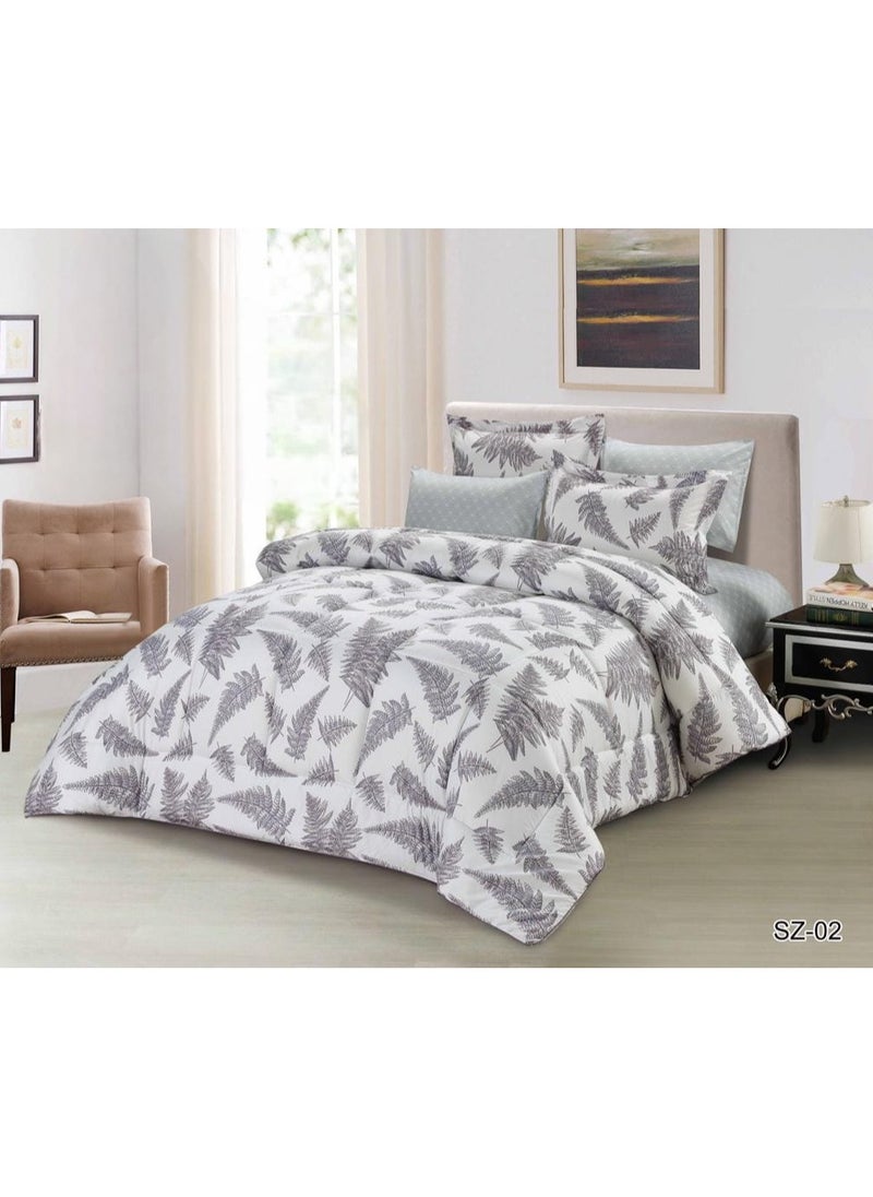 Generic 4-piece printed comforter for one and a half people model SZ_02  - Image 2