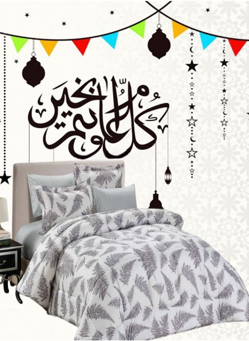 Generic 4-piece printed comforter for one and a half people model SZ_02  - Image 1