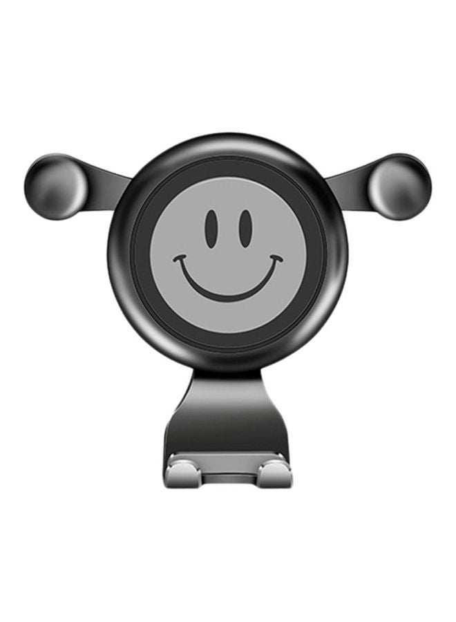 NIBEMINENT 360-Degree Rotating Car Phone Mount Black/Grey  - Image 1