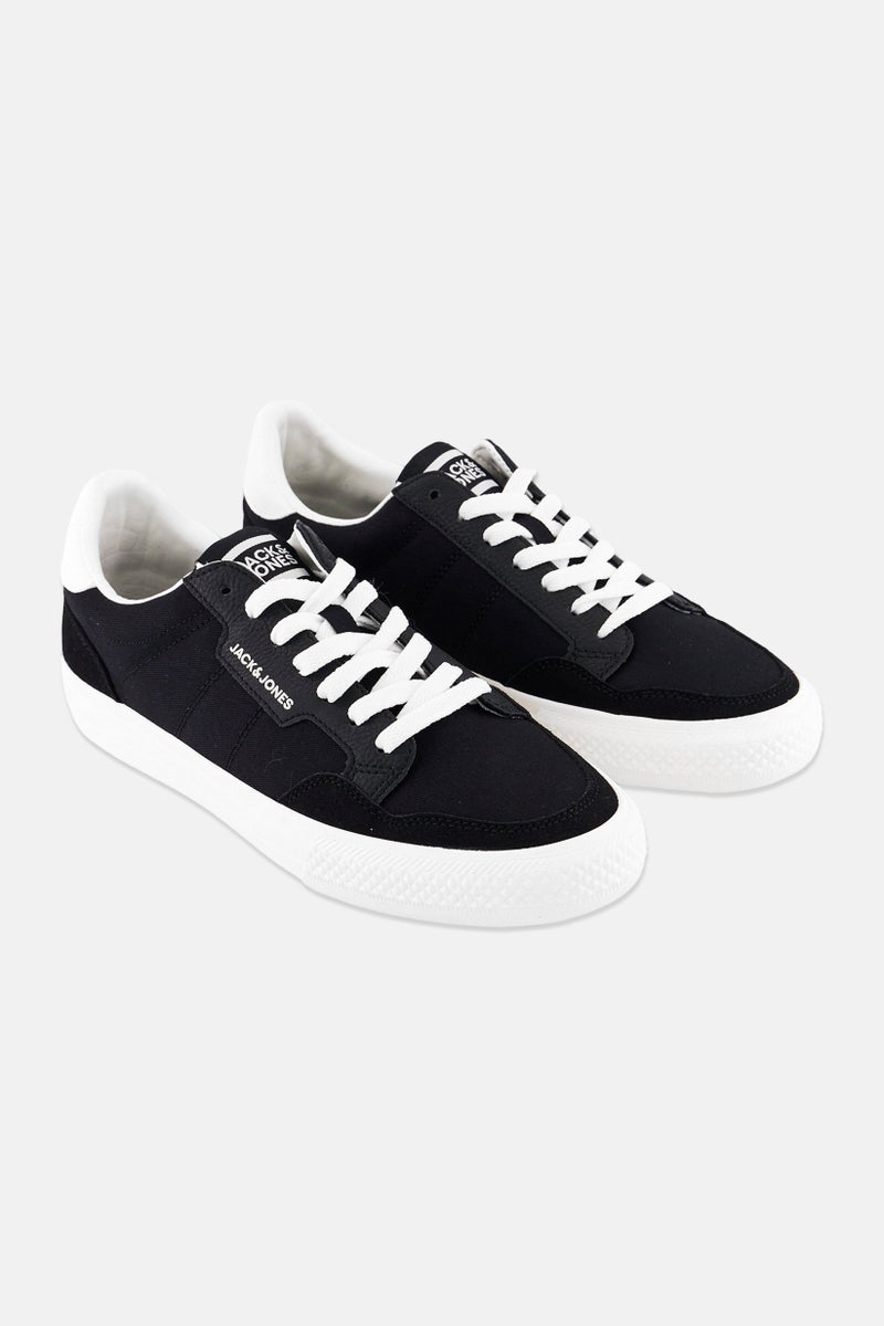 Jack Jones Men Lace Up Casual Shoes, Black  - Image 1