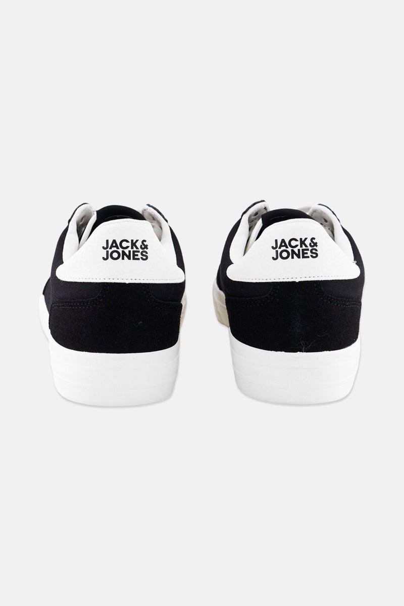 Jack Jones Men Lace Up Casual Shoes, Black  - Image 2