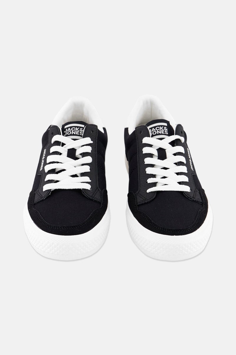 Jack Jones Men Lace Up Casual Shoes, Black  - Image 4